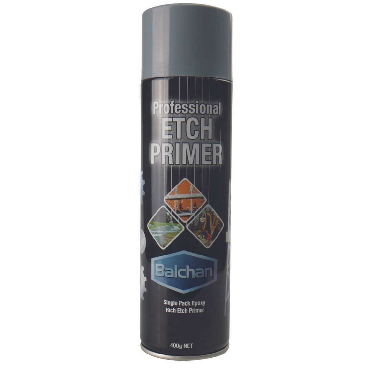 Balchan Professional Etch Primer Black 400g