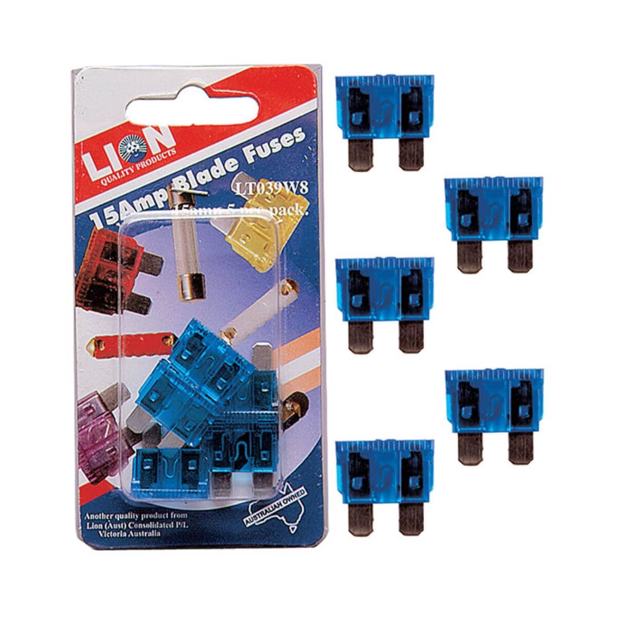 Lion 15AMP Blade Fuses