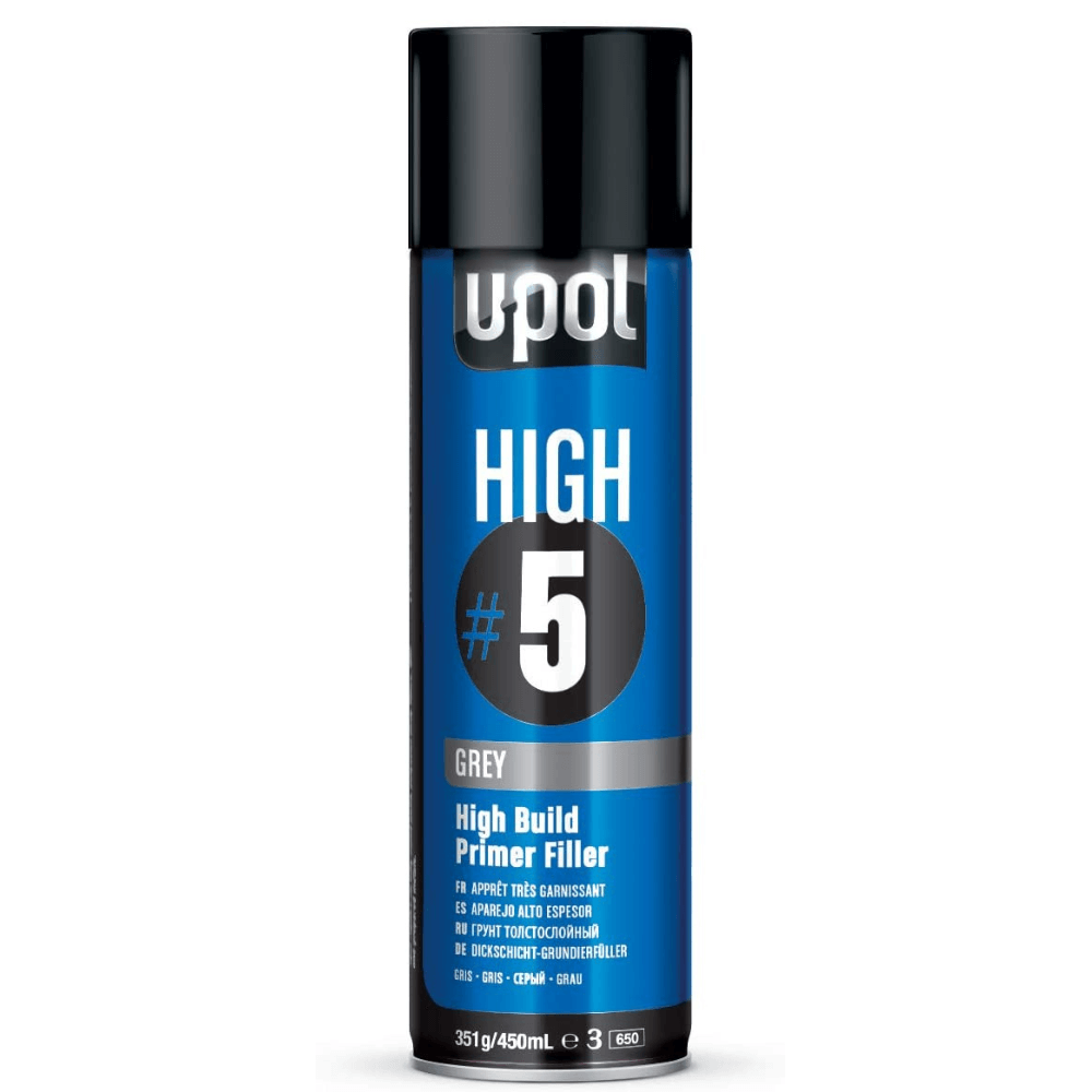 uPol High#5 Primer Grey Aerosol 450ml