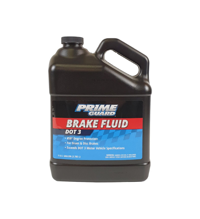 Prime Guard Dot 3 Brake Fluid 3.78L