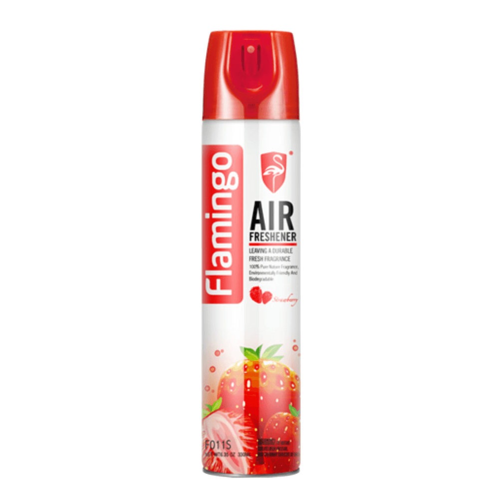 Flamingo Air Freshener Aerosol Strawberry 330ml