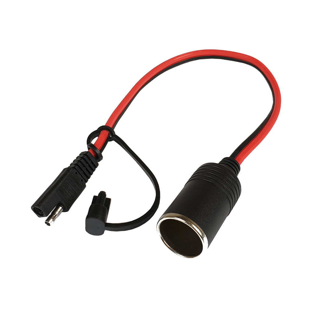 12V Accessory Socket to Battery Charger SAE 10A