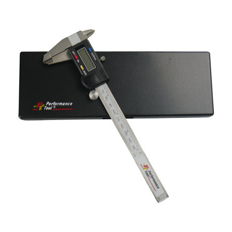 Performance Tool Stainless Steel Digital Caliper 150mm Range