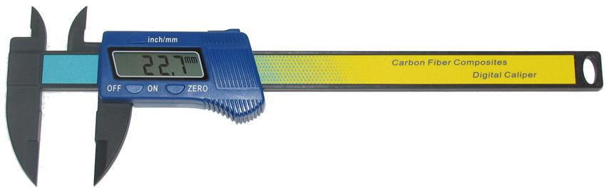 Performance Tool Composite Digital Caliper With Carbon Fibre Composites