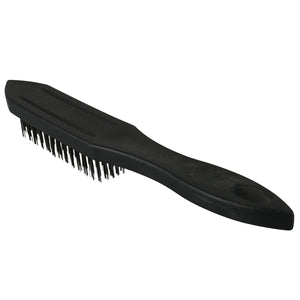 Wire Brush 6 Row Plastic Handle