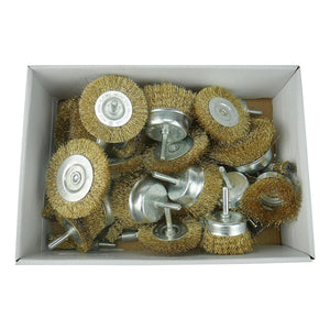 Drill Wire Brush Wheel Assortment 30 piece