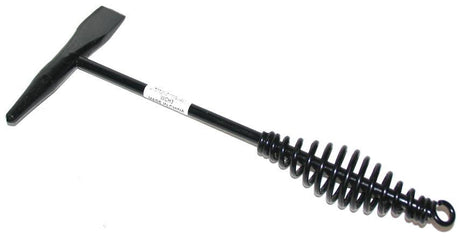 Black Welding Chipping Hammer with Spring Handle